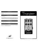 Preview for 1 page of EarthQuaker Devices Transmisser Operation Manual