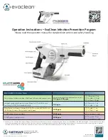 Earthsafe EVACLEAN PX200ES Operation Instructions preview