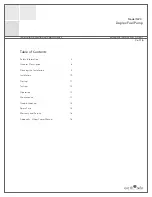 Preview for 3 page of Earthsafe M20 Installation, Operation And Maintenance Manual