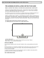 Preview for 5 page of EarthStone 130-DUE-PA Installation Instructions Manual