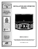 Preview for 1 page of EarthStone BV400C-2 Installation And Operation Manual