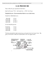 Preview for 17 page of EarthStone GAS FIRED OVEN Installation, Operation And Maintenance Instructions