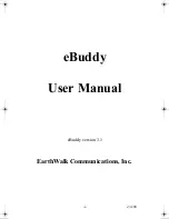 Preview for 2 page of EarthWalk eBuddy Series 3 User Manual