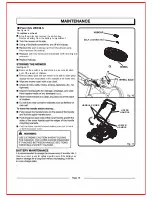 Preview for 16 page of Earthwase 60236 T2 Operator'S Manual