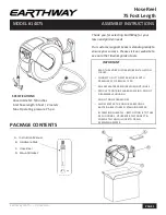 EarthWay 14075 Assembly Instructions предпросмотр