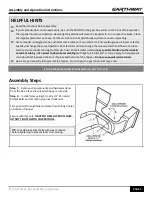 Предварительный просмотр 2 страницы EarthWay 2170 Assembly Instructions Manual