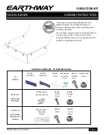 EarthWay 60600 Assembly Instructions предпросмотр