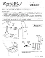 EarthWay EV-N-SPRED C22HD Assembly And Operating Instructions Manual preview