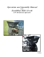 EarthWay M20 Operation And Assembly Manual preview