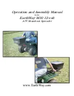 EarthWay M30 Operation And Assembly Manual preview