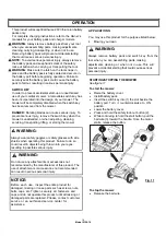 Предварительный просмотр 10 страницы EarthWise 2120-16 Owner'S Manual