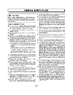 Предварительный просмотр 4 страницы EarthWise 50214 Operator'S Manual