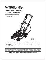 EarthWise 50520 Operator'S Manual preview