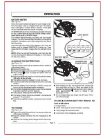 Предварительный просмотр 11 страницы EarthWise 60214 Operator'S Manual