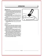 Предварительный просмотр 13 страницы EarthWise 60214 Operator'S Manual