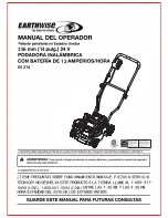 Предварительный просмотр 21 страницы EarthWise 60214 Operator'S Manual