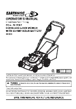 Предварительный просмотр 2 страницы EarthWise 60220 Operator'S Manual