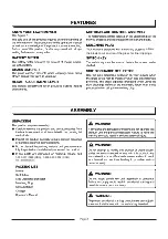 Preview for 9 page of EarthWise 60220 Operator'S Manual