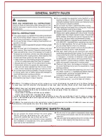 Preview for 4 page of EarthWise 60318 Operator'S Manual