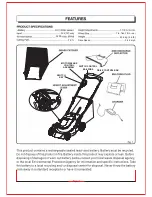 Предварительный просмотр 8 страницы EarthWise 60318 Operator'S Manual