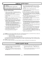 Preview for 3 page of EarthWise 60418 Operator'S Manual