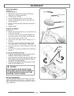 Предварительный просмотр 17 страницы EarthWise 60418 Operator'S Manual