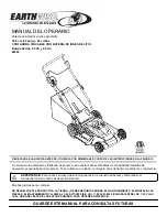 Предварительный просмотр 23 страницы EarthWise 60420 Operator'S Manual