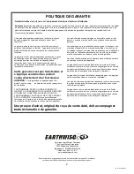 Предварительный просмотр 24 страницы EarthWise BLR20070 Operator'S Manual