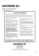 Preview for 12 page of EarthWise BLR20075 Operator'S Manual