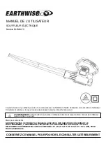 Preview for 13 page of EarthWise BLR20075 Operator'S Manual