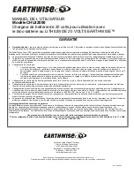 Предварительный просмотр 18 страницы EarthWise CHL82000 Owner'S Manual