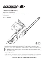 Preview for 2 page of EarthWise CS31014 Operator'S Manual