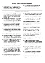 Preview for 4 page of EarthWise CS31014 Operator'S Manual