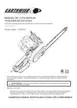 Preview for 30 page of EarthWise CS31014 Operator'S Manual