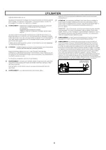 Preview for 37 page of EarthWise CS31014 Operator'S Manual