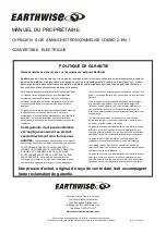 Preview for 48 page of EarthWise CVPS43010 Owner'S Manual