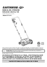 Preview for 13 page of EarthWise DT71212 Owner'S Manual