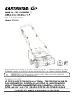 Preview for 13 page of EarthWise DT71613 Owner'S Manual