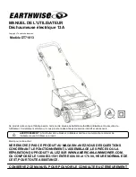 Preview for 25 page of EarthWise DT71613 Owner'S Manual