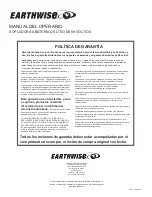 Preview for 12 page of EarthWise LB20058 Operator'S Manual