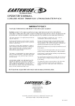 Предварительный просмотр 8 страницы EarthWise LHT12020 Operator'S Manual