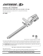 Предварительный просмотр 9 страницы EarthWise LHT12020 Operator'S Manual