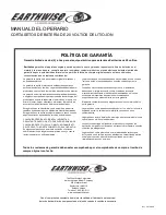 Предварительный просмотр 16 страницы EarthWise LHT12020 Operator'S Manual