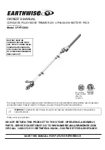 Preview for 1 page of EarthWise LPHT12022 Owner'S Manual