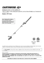 Preview for 21 page of EarthWise LPHT12022 Owner'S Manual