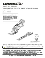 Предварительный просмотр 11 страницы EarthWise LSS020 Owner'S Manual