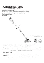 Предварительный просмотр 11 страницы EarthWise LST04012 Operator'S Manual