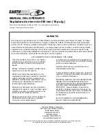 Preview for 28 page of EarthWise SN70016 Operator'S Manual