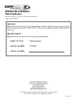 Preview for 12 page of EarthWise TC70001 Operator'S Manual