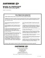 Preview for 42 page of EarthWise TC70010 Owner'S Manual